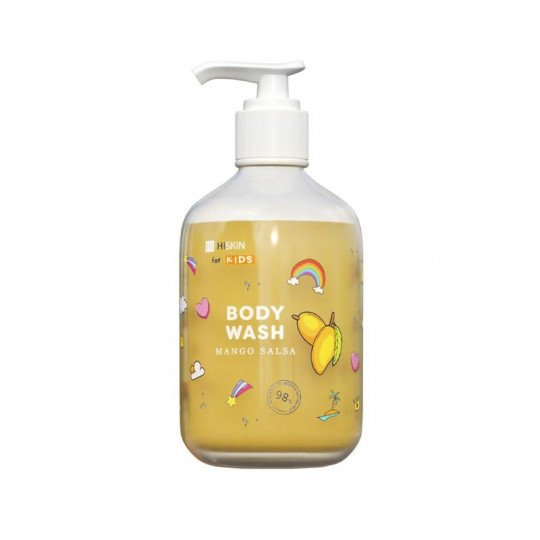 Hiskin Kids body wash mango salsa, 400 ml