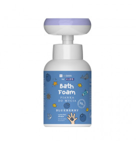 Hiskin Kids body bath foam blueberry, 300 ml