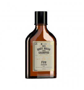 HISKIN WHISKY kūno prausiklis 3in1 Fire, 300 ml