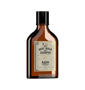 HISKIN WHISKY kūno prausiklis 3in1 Apple, 300 ml