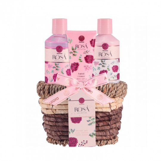 Aurora Rosa bath set, 3 items