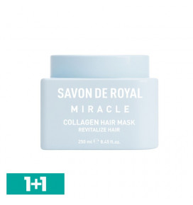 SAVON DE ROYAL Miracle pastel kaukė plaukams su kolagenu, 250 ml