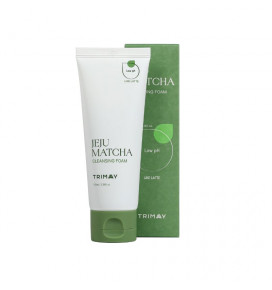 TRIMAY Jeju Matcha Low pH prausimosi putos veidui su matcha, 100 ml