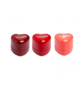 MAGIC STUDIO lūpų balzamas su spalva Love Vibes, 6 g (pak 18vnt., 3 spalvos)