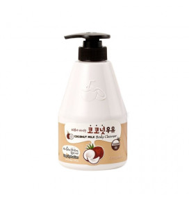 KWAILNARA kūno prausiklis drėkinamasis su kokosų aliejumi Coconut Milk, 560 g