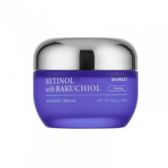 SKIN627 veido kremas stangrinamasis su retinoliu ir bakučioliu, 50 g