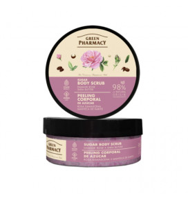 Green Pharmacy Sugar Body Scrub Damask Rose, 200 ml