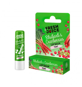 Fresh Juice Lip Balm Rhubarb & Cranberries, 3.6 g