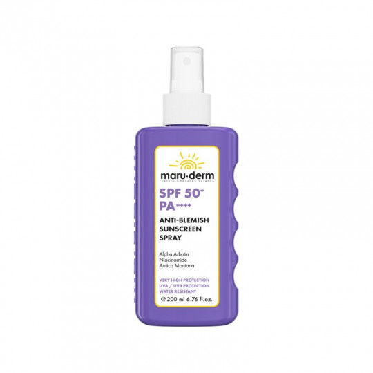 MARUDERM kūno purškiklis su SPF 50+ apsauga nuo saulės, 200 ml