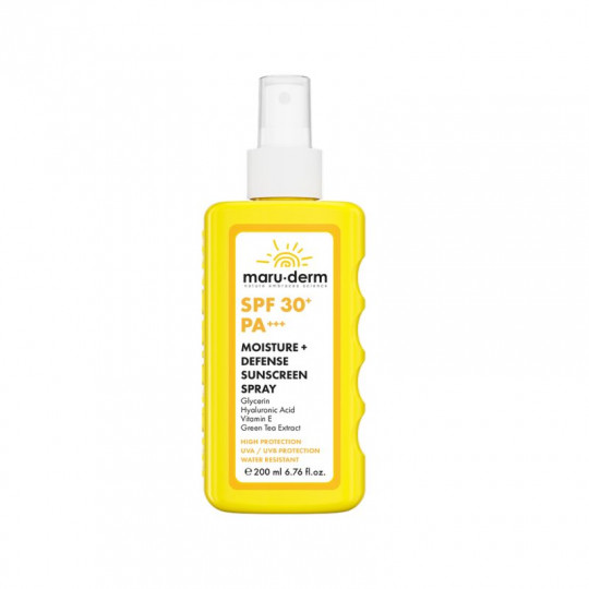 MARUDERM apsauginis kremas nuo saulės su SPF 30+ drėkinamuoju ir apsauginiu kremu nuo saulės, 200 ml