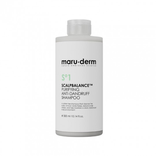 MARUDERM ScalpBalance šampūnas valomasis nuo pleiskanų, 300 ml