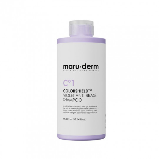 MARUDERM ColorShield šampūnas violetinis neutralizuojantis geltonus atspalvius, 300 ml