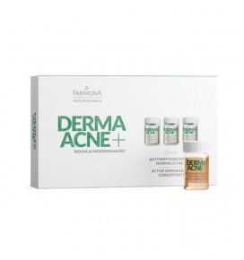 FARMONA Professional DermaAcne+ koncentratas veidui aktyvus normalizuojantis, 5 x 5 ml
