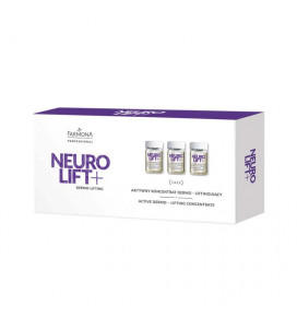 FARMONA Professional Neurolift+ koncentratas veidui aktyvus stangrinamasis, 10 x 5 ml