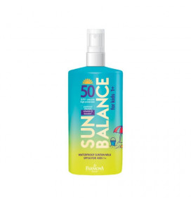 SUN BALANCE įdegio aspauginis pienelis nuo saulės vaikams SPF50, 150 ml