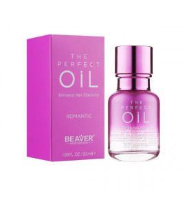 BEAVER The Perfect Oil aliejus plaukams suteikiantis elastingumo Romantic, 50 ml