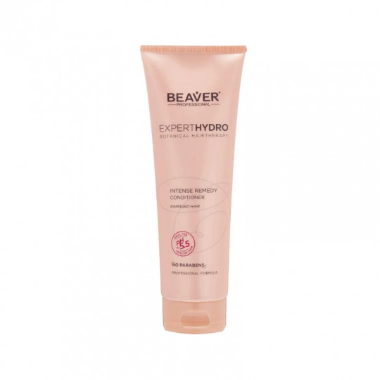BEAVER ExpertHydro kondicionierius pažeistiems plaukams Intense Remedy, 258 ml
