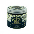 HERBAL TRADITIONS Juodas tirštas pirties muilas kūnui ir plaukams, 400 ml