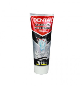 DENTAL dantų pasta su anglimi Charcoal whitening, 295 g