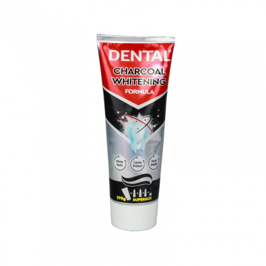 DENTAL Toothpaste Charcoal whitening formula 295 g.