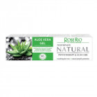 ROSE RIO Natural dantų pasta su alavijų ekstraktu, be fluoro, 65 ml