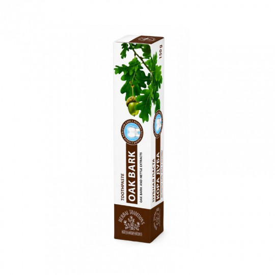 HERBAL TRADITIONS dantų pasta Ąžuolo žievė, 150 g
