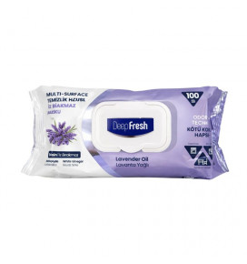 DEEP FRESH SURFACE CLEANER LAVENDER WITH LID 100 Pcs