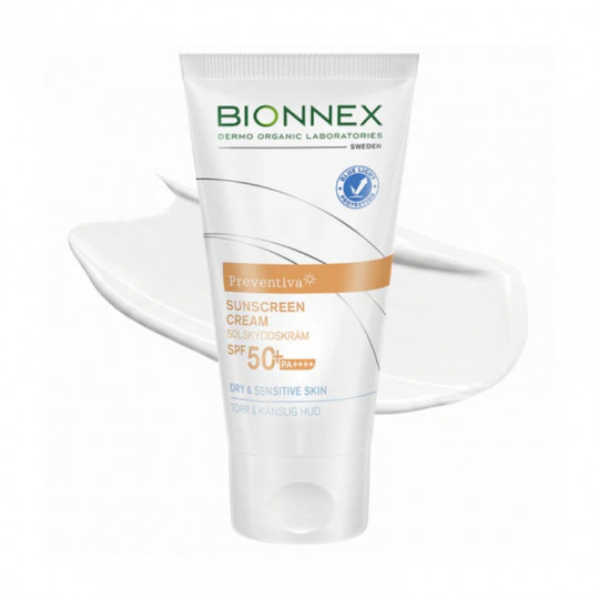 Bionnex Preventiva protective sunscreen for dry and sensitive skin, 50 ml