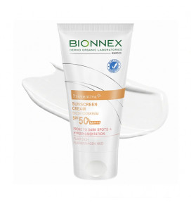 Bionnex Preventiva protective sunscreen cream against hyperpigmentation, 50
