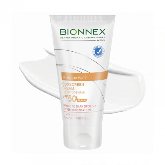 Bionnex Preventiva protective sunscreen cream against hyperpigmentation, 50