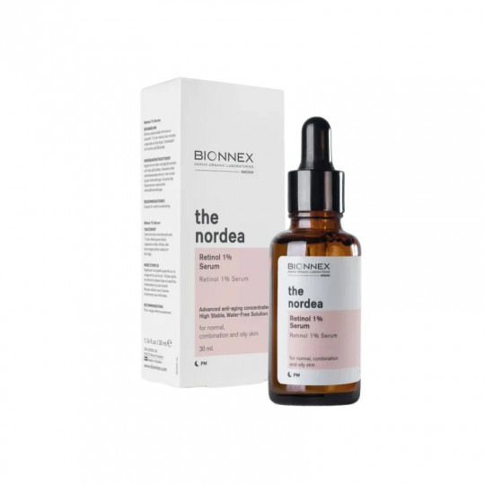 BIONNEX Nordea Retinol 1%, drėkinamasis, 30 ml