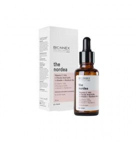 BIONNEX Nordea C Vitamin 15% + Ferrulic Acid 0,5% + Burdock, antikoksidacinis veido serumas,30 ml