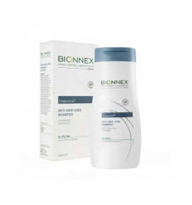 BIONNEX Organica šampūnas nuo plaukų slinkimo riebiems plaukams, 300 ml