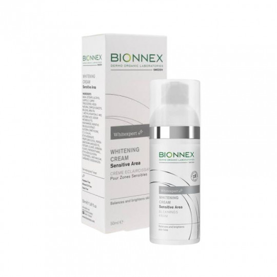 BIONNEX Whitexpert antipigmentinis kūno kremas jautriai odai, 50 ml