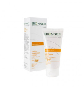 Bionnex Preventiva apsauginis tonuotas kremas nuo saulės SPF 50+, 50 ml