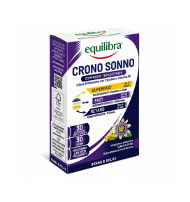 EQUILIBRA maisto papildas Chrono Sleep, 30 tab.
