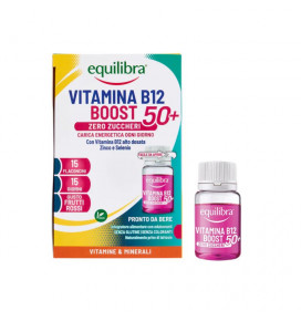 Equilibra Food supplement Vitamin B12 Boost 50+ , 15vials, 150ml