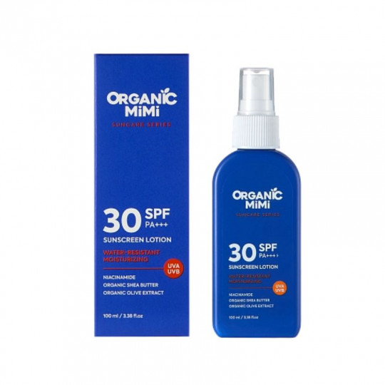 ORGANIC MIMI Suncare apsauginis losjonas nuo saulės purškiamas SPF30, 100 ml