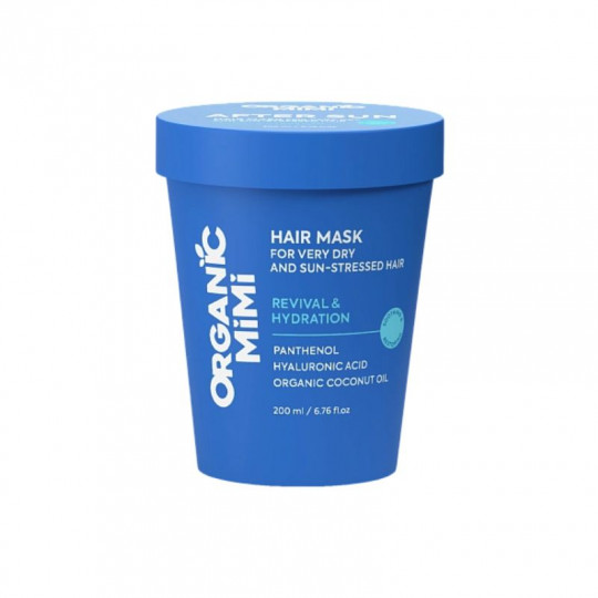ORGANIC MIMI kaukė išsausėjusiems plaukams atgaivinanti After Sun, 200 ml