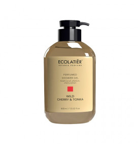 ECOLATIER parfumuota dušo želė Wild Cherry&Tonka, 400 ml