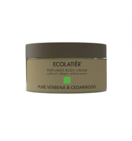 ECOLATIER parfumuotas kūno kremas Pure Verbena&Cedarwood, 250 ml