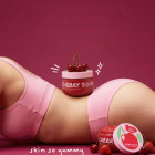 TUTTI FRUTTI šveitiklis kūnui su cukrumi Cherry Bomb, 300 g