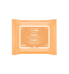 Deep Fresh Moist Makeup Removal Wipes with Vitamin C, 25 pcs