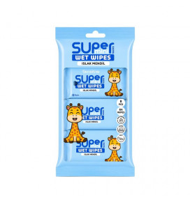 CLASSIC GIRAFFE Wet Wipes, 8×8 pcs