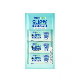 DOYFRESH MINI Moist Toilet Tissue, 8×8 pcs
