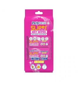 DOYFRESH Super Mini drėgnos servetėlės dėmėms valyti, 8x8vnt