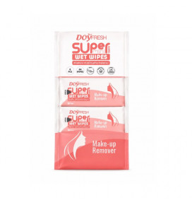 DOYFRESH MINI Makeup Remover Wet Wipes, 8×8 pcs
