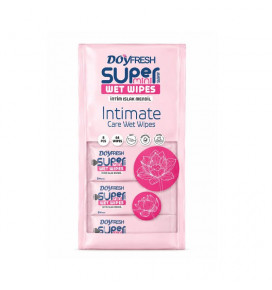 DOYFRESH MINI Intimate Hygiene Wet Wipes, 8×8 pcs