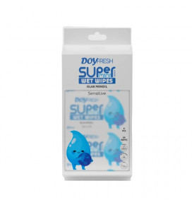 DOYFRESH Super Mini drėgnos servetėlės baltos, 8x8vnt