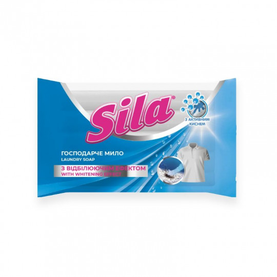Sila Laundry Soap with Whitening Effect, 100 g